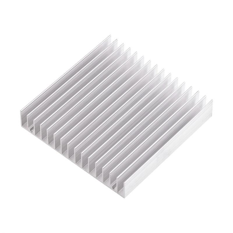 BiuZi Heatsink 1pc Aluminium Heatsink Cooler Well Thermal Conductivity Cooling Fin 10010018MM BiuZi Heatsink 1pc Aluminium Heatsink Cooler Well Thermal Conductivity Cooling Fin 10010018MM