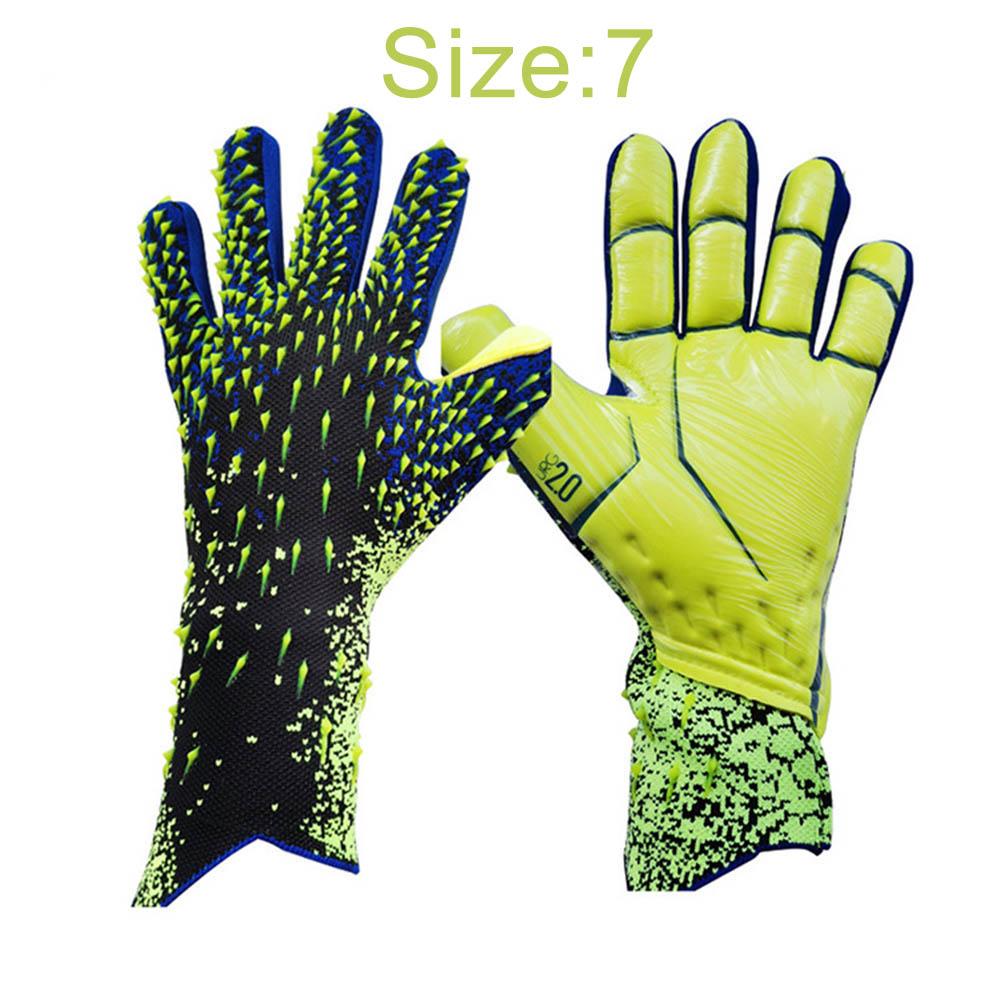 Soccer Goalkeeper Gloves Goalie Training Gloves Strong Grip Anti-slip and Football Sports Training for Adults and Children