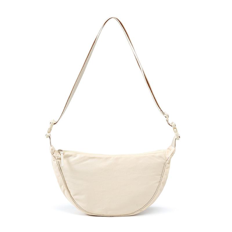 Lightweight Shoulder Bag Soid Color Unisex Chest Bag Commuter Bag