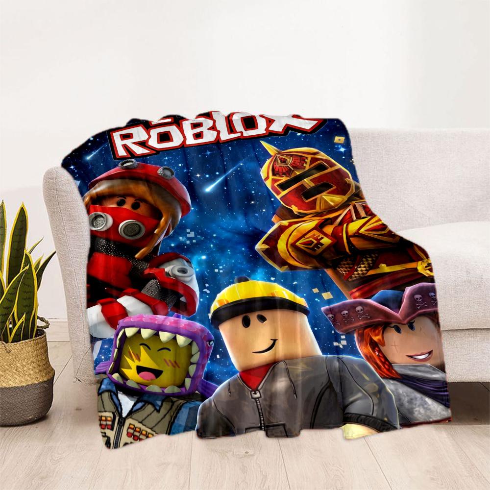 Roblox Adventure Blanket Ultrasoft Great For Sofa Chair Couch Four Seasons Multipurpose Digital Print Gifts For Family Or Friends