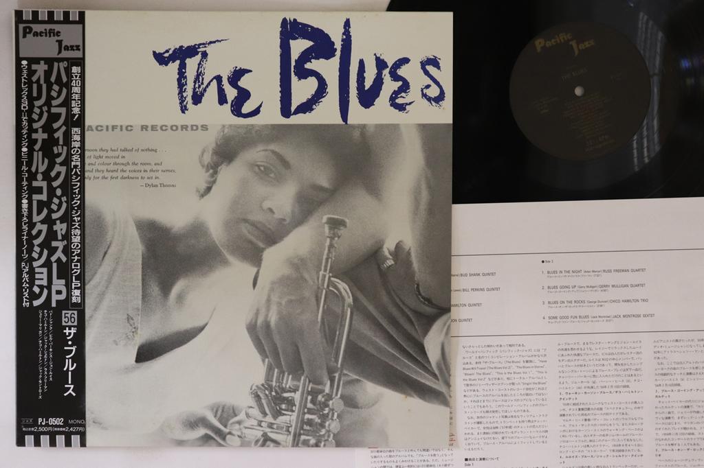 LP Record VARIOUS - Blues PJ0502 PACIFIC JAZZ 1992 Japan Obi Jazz Used