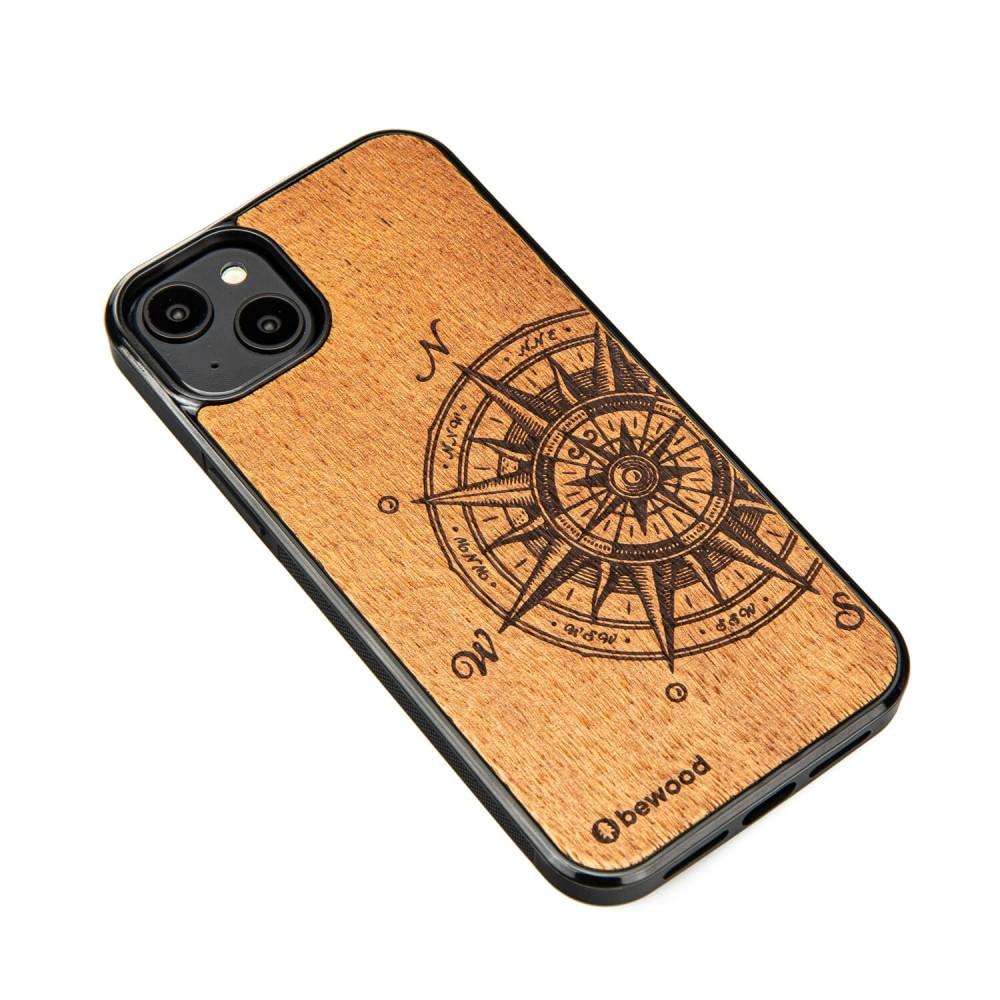 Bewood Wooden Case for iPhone 14 Plus Traveler Merbau
