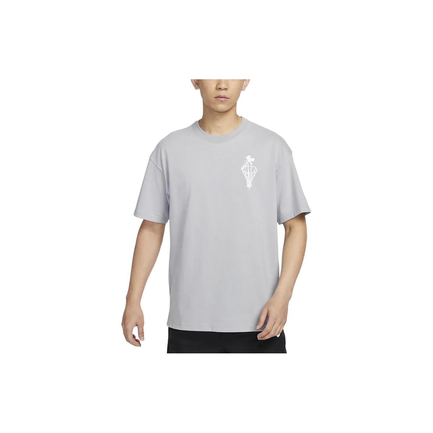 

New Nike T Shirts Men s Wolf Gray FQ4899-012 XL