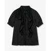 Puff Sleeve Ruffle Blouse 7115360803