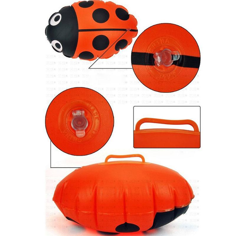 Outdoor Double  Safety Lifesaving Swimming Bag Adult Children Float Equipment Ladybird Style