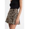 Patterned Flowing Shorts Skirt