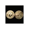 Bitcoin Promotional Commemorative Coin With Metal Material And Acrylic Display Box For Business Gifting