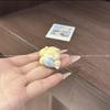 Cute Kitten Eating Fish Hairpin Flocking Cute Girl Heart Side Bangs Clip Duckbill Clip Cartoon Hair Accessory Girl