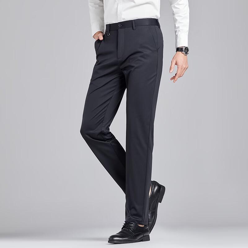 Firstview Men's Spring/Summer Business Casual Stretch Trousers FX1077