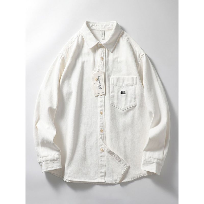 Japanese-Style Retro Long Sleeves Export Thickened Leisure Cargo