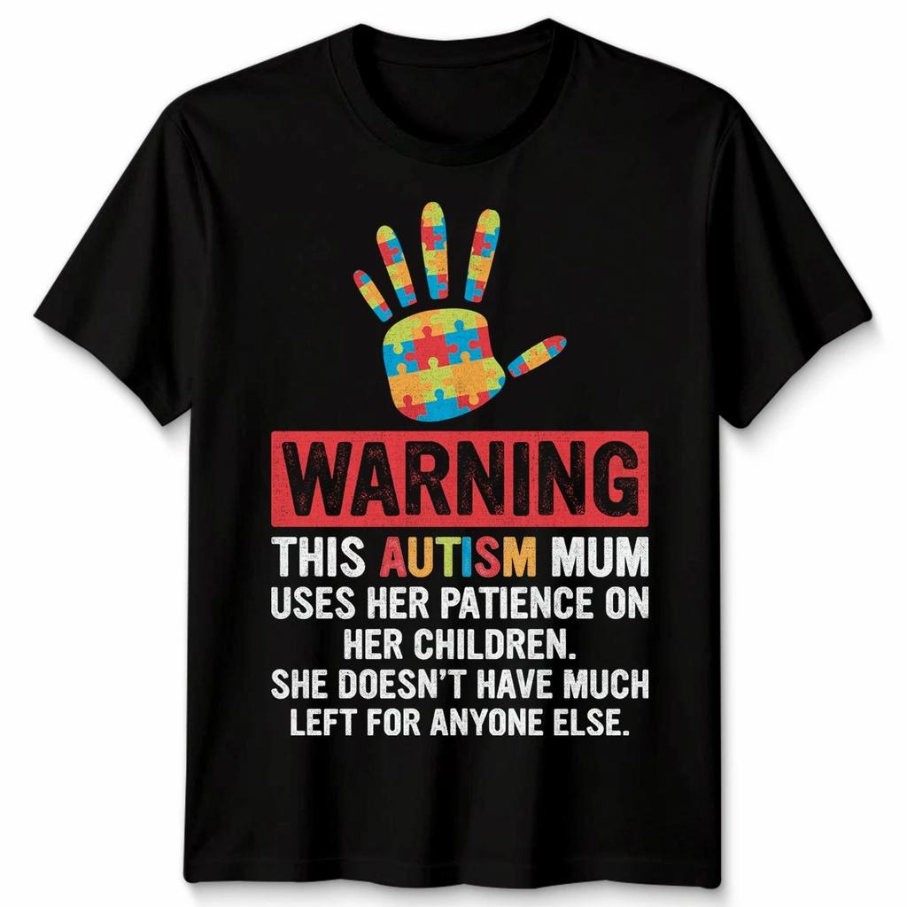 Autism Mum Dad Tshirt Rainbow Print Autism Awareness Unisex Tshirt Gift For Mom