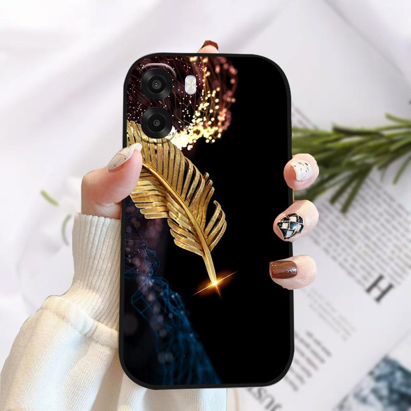 Pentru Carcasă OPPO A6x 4G 5G Luxoasă Rezistentă la Șocuri Silicon Moale Protecție Telefon Pentru OPPO A6 X Carcasă Anti-Cădere CPH2819 CPH2783