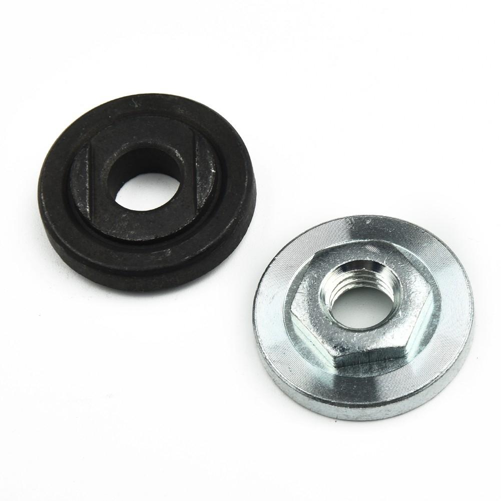 Stainless Steel Angle Grinder Nuts Tools 2pcs 2x Accessories