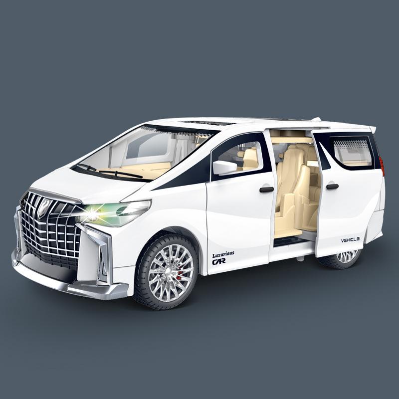 

Six Commercial Door Vehicle Model With Music Lighting Inertia Children Car Toy білий