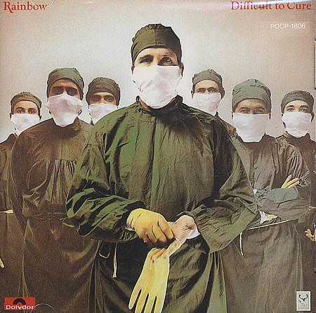 

CD RAINBOW - Difficult To Cure POCP1806 POLYDOR 1990 Japan Rock Used