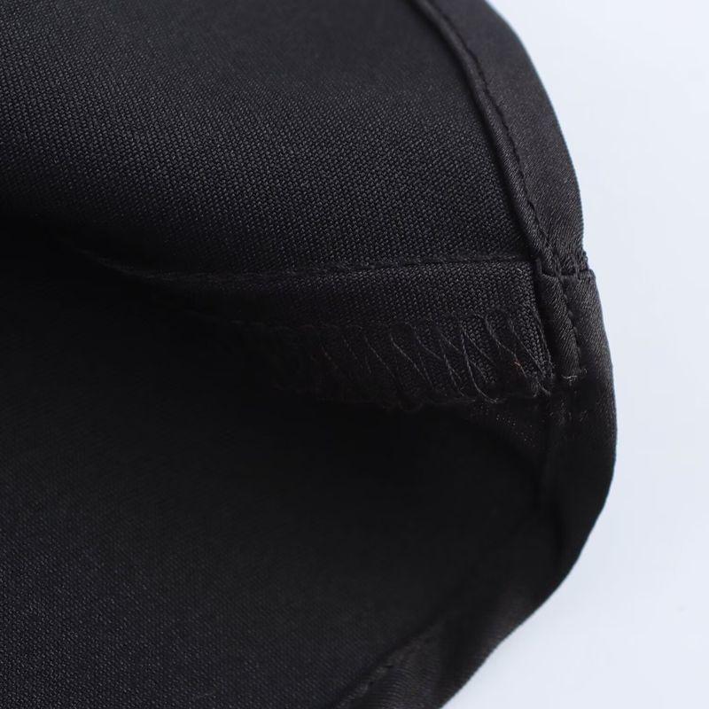 Kaslead New Arrival Women's Clothing Fashion Style Silk Satin Texture Elegant Short Sleeve Midi Skirt Dress 2330399