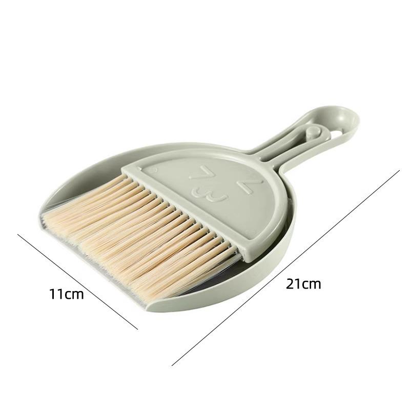 Mini Desktop Broom and Dustpan Set for Students and Children