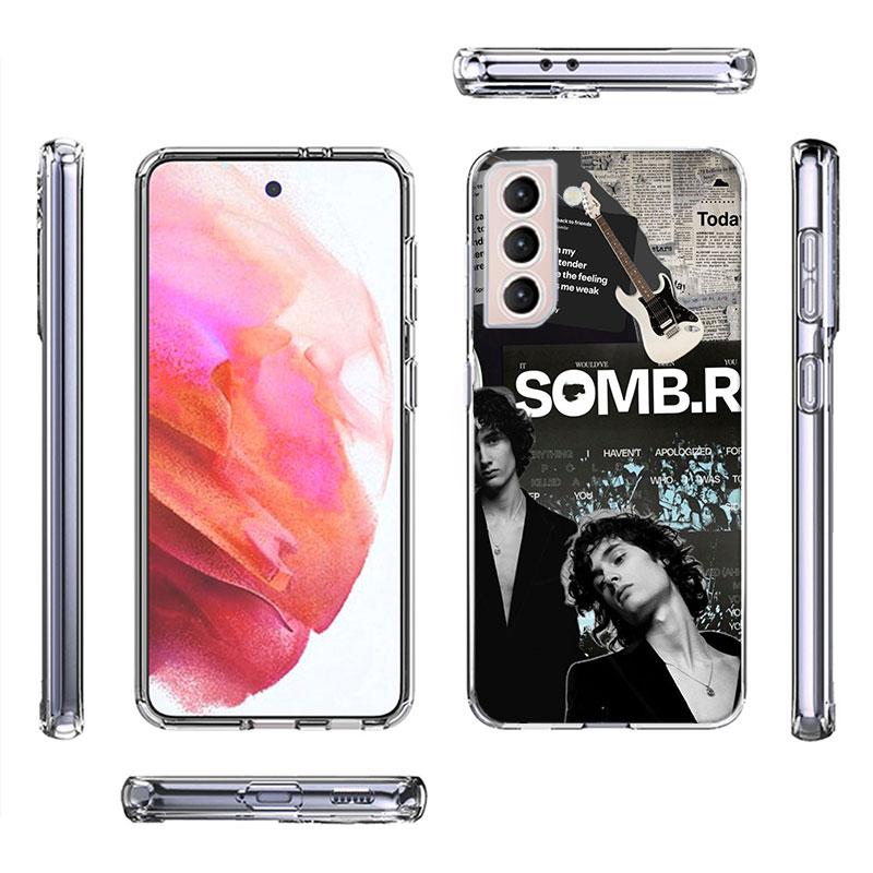 Singer S-Sombr Phone Case For Samsung A16 A26 A36 A56 A17 A15 A25 A35 A55 A14 A24 A34 A54 A04S A05S Galaxy Note 20 10 9 8 A9 A8