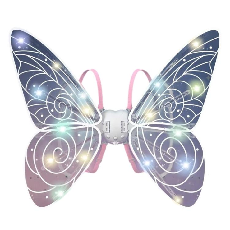 

Kid Electric Butterfly Wing Built in Light and Sound Illuminated LED Butterfly Wing with Music for Birthday Halloween