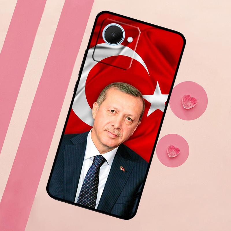 Turkey Recep Tayyip Erdogan For Realme C67 C75 C63 C61 C71 C55 C51 C65 C53 10 11 12 13 14 15 Pro Plus GT6 GT7 Pro Case