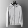 Summer UV Protection Hoodie Unisex Breathable Ice Silk Outdoor Sports Couple's Beach Street Style Lightweight Jacket