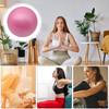 Small Pilates Ball PVC 15cm Anti Burst Fitness Yoga Ball Gymnastics Ball for Stretching Working Out Indoor Balance Exercise Ball