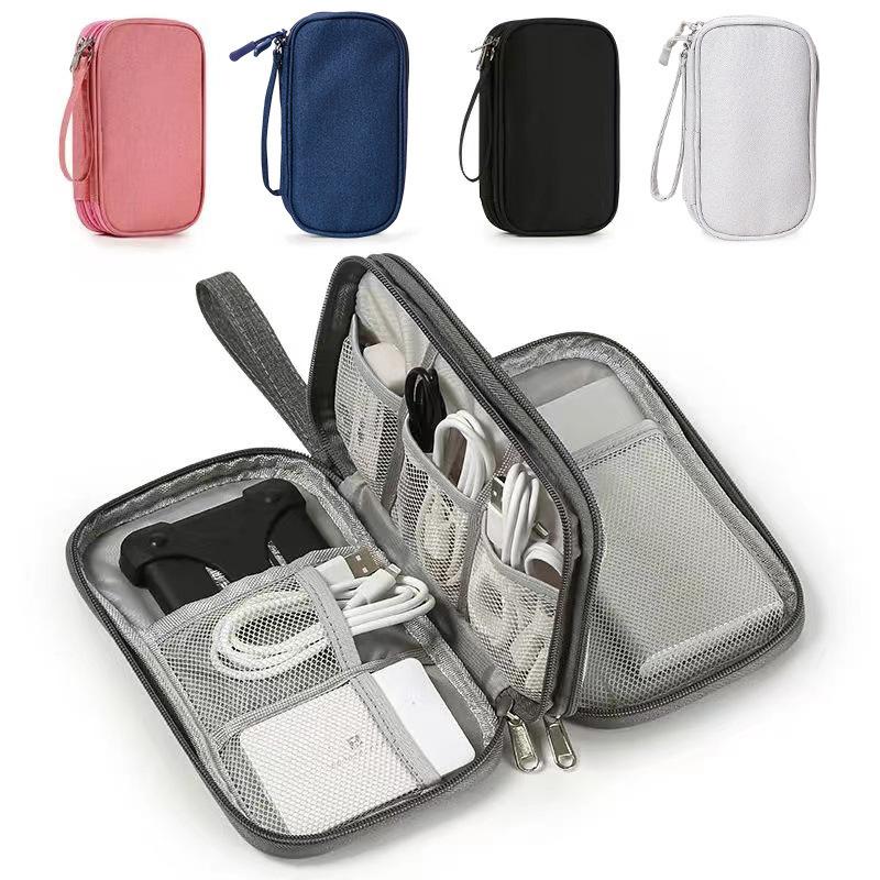 Portable Digital Accessory Storage Bag New With Multiple Layers For Organizing Electronics