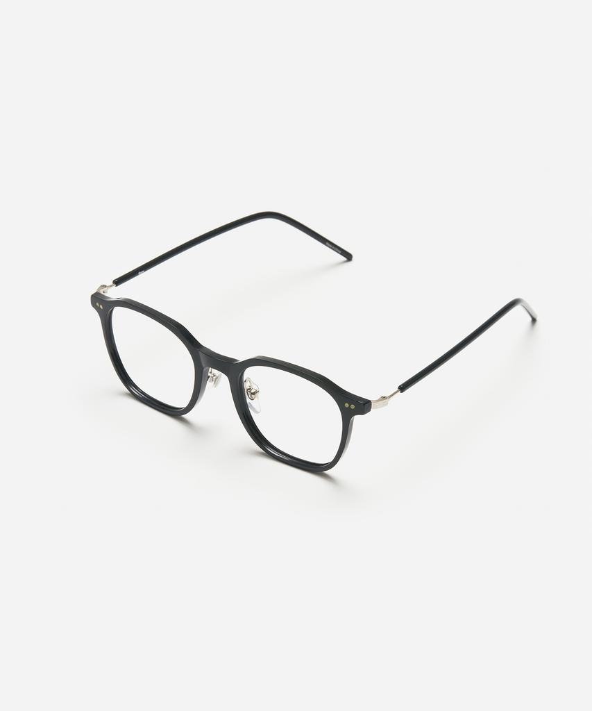 Peullang Pf287 French Square Eyeglass Frame Black (C8)