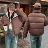 2024 Korean Cotton Padded Clothes Women Winter Jacket Loose Parkas Stand Collar Down Puffer Coat Thick Warm Short Bread Jacket
