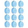 12Pcs Quilt Fastener Clips Duvet Cover Holders Bed Reusable Non Slip Fixer Buckle Type Blue
