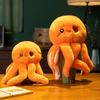 Soft Pirate Octopus Doll Plush Toy Octopus Doll Children's Soothing Rag Doll Birthday Gift