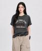QUTON Rabbit Runner Pigment Oversized Short Sleeve T-Shirt