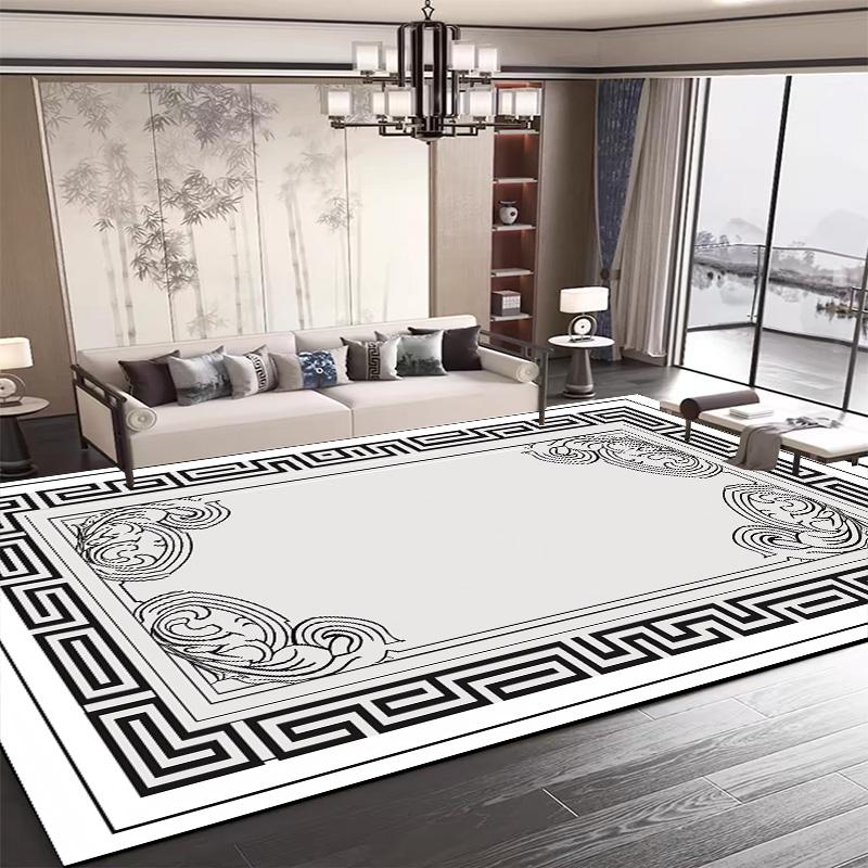 

Ковер в простом стиле светлых тонов для гостиной 200x400 см, большой площади, нескользящие коврики для комнаты, украшение дома, мягкие коврики, подлежащие индивидуальной настройке 60x90cm 23.6x35.4in