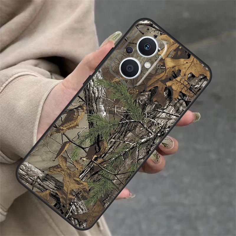 

Hunting Camo Case For OPPO Reno 14F 13F 12F 11F 10 12 13 14 Pro 7 8 Lite OPPO Find X5 X6 X8 X9 Pro Cover OPPO Reno12