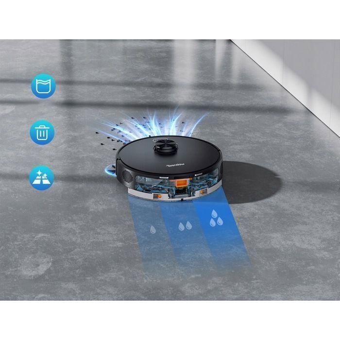 Robot Vacuum Cleaner - TEENDOW - D65S MAX - 6000 Pa - Battery Life 220 Min - Automatic Emptying