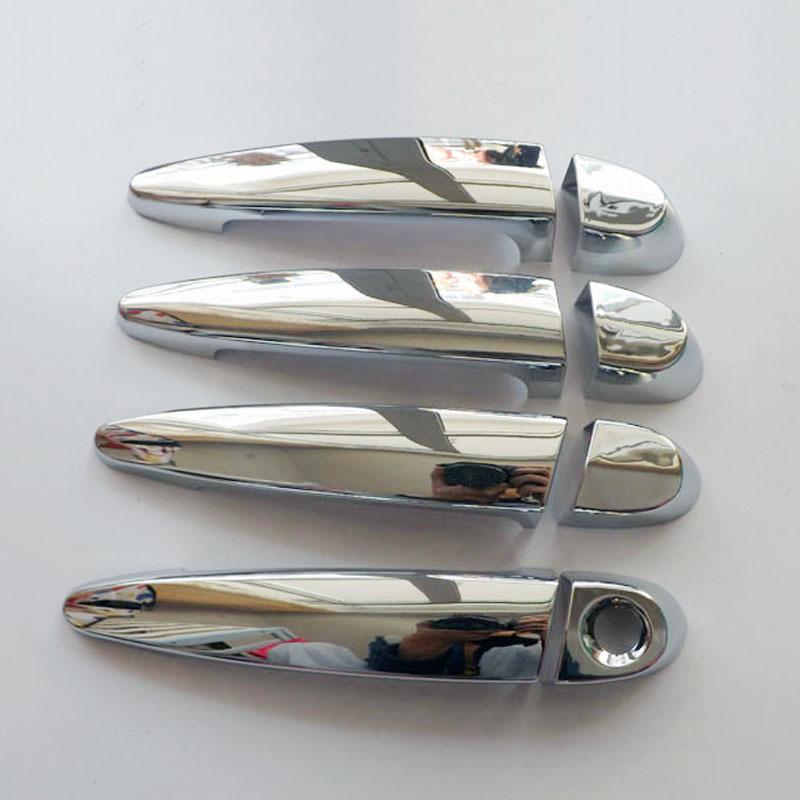 Abs Chrome Door Handle Cover Trim for Bmw X3 F25 2011 2012 2013 2014 2015 Car Styling Stickers Decoration Accessories 8