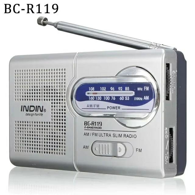 

Radio AM FM Battery Operated Portable Radio Best Reception Longest Lasting For Emergency Hurricane Running Walking Home серебряный