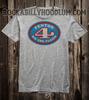 Retro Hot Rod Tee T Shirt Vtg Art Drag Race Racing Fenton 4 On the Floor