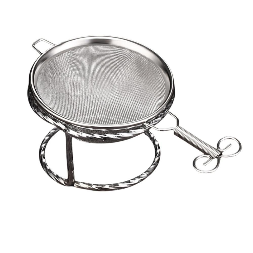 

Rust-Proof Portable Coffee Filter Fine Mesh Handheld Matcha Sifter Cooking S