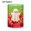 Pumpkin Skull Print Ghost Glass Cup Decorations Wine Glass Gothic Drinkware  Halloween Party
