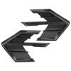 Pair Air Fender Vent Cover Trim for ABT Style Decoration Fit for A7 S7 4K8 A6 S6 C8Carbon Fiber Style
