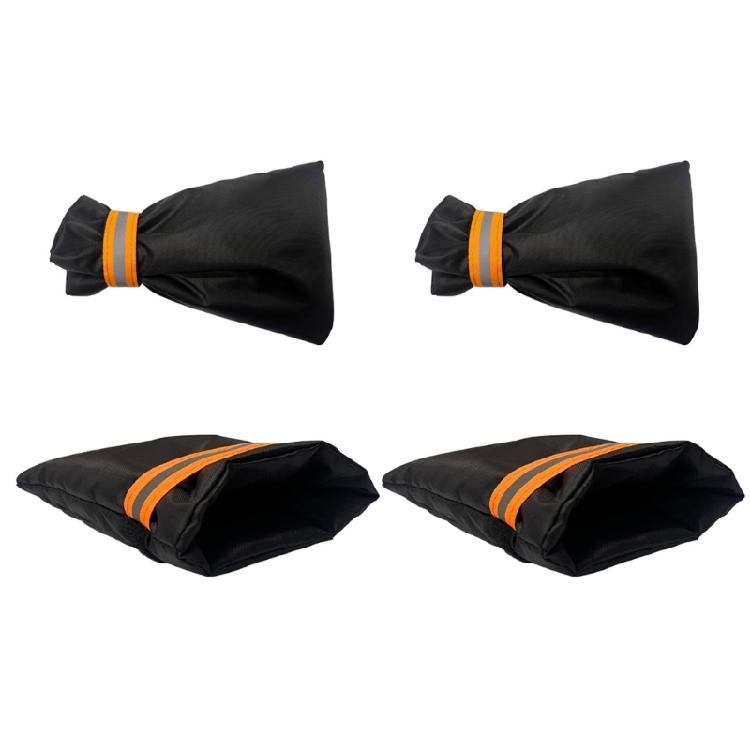 

Weatherproof Outdoor Spigot Cover Constructed With Reinforced Polyester Fabric And Insulating Cotton Insert S