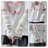 Sexy Mittens Music Festival Fingerless Gloves Party Supply Costume Arm Gloves Knitting Fingerless Arm Sleeve