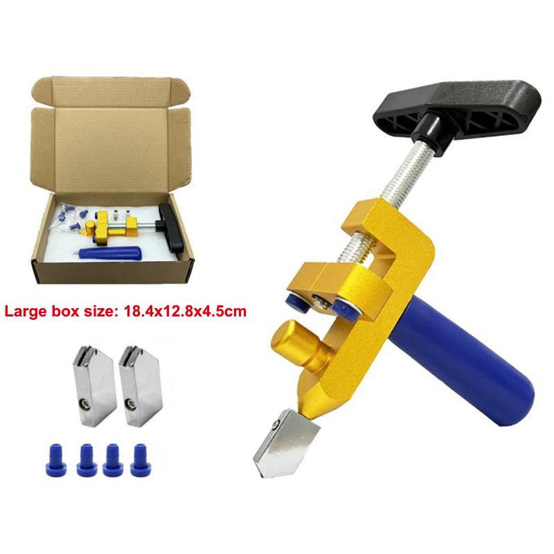 

Плиткорез 2-в-1 из стекла и керамики с режущим колесиком, алмазным роликовым резаком, режущей машиной, открывателем, отламывателем, набор аксессуаров