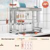 Nordic 304 Stainless Steel Foldable Kitchen Sink Rack