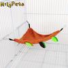 Hérisson Cobaye Lit superposé Cabane Chauffante Jouer Dormir Perroquet Hamac Cage Corde Hamster Lit Animal de compagnie Balançoire