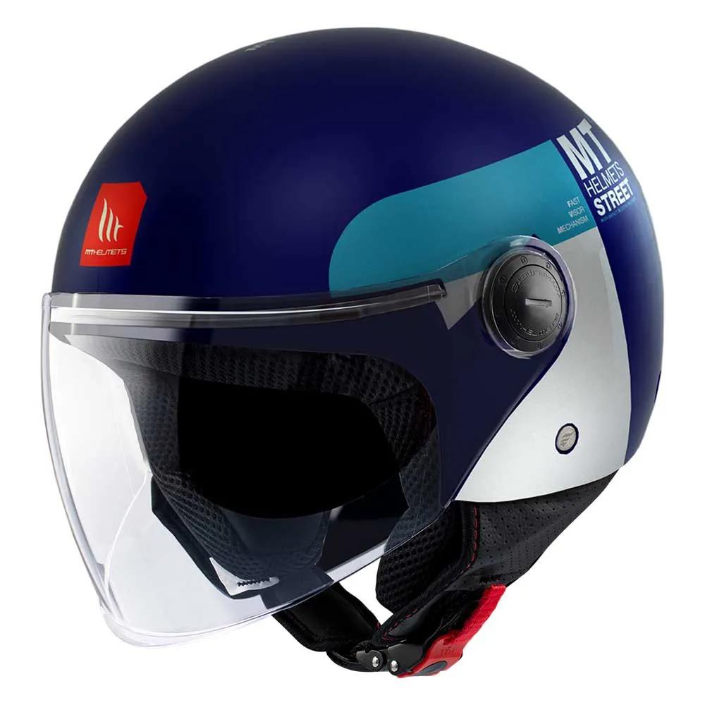 MT Helmets Open Face Helmet Street S Inboard