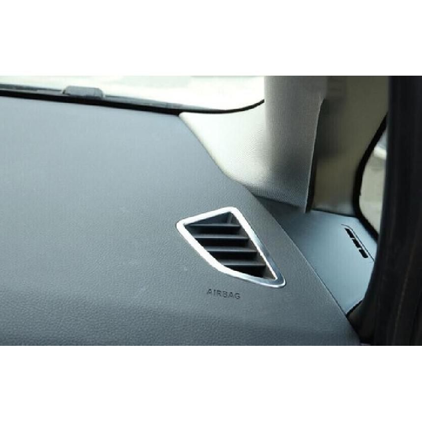 Matte Silver Side Outlet Vent Cover For BMW 2 Series Touring 15-19 Car Dashboard