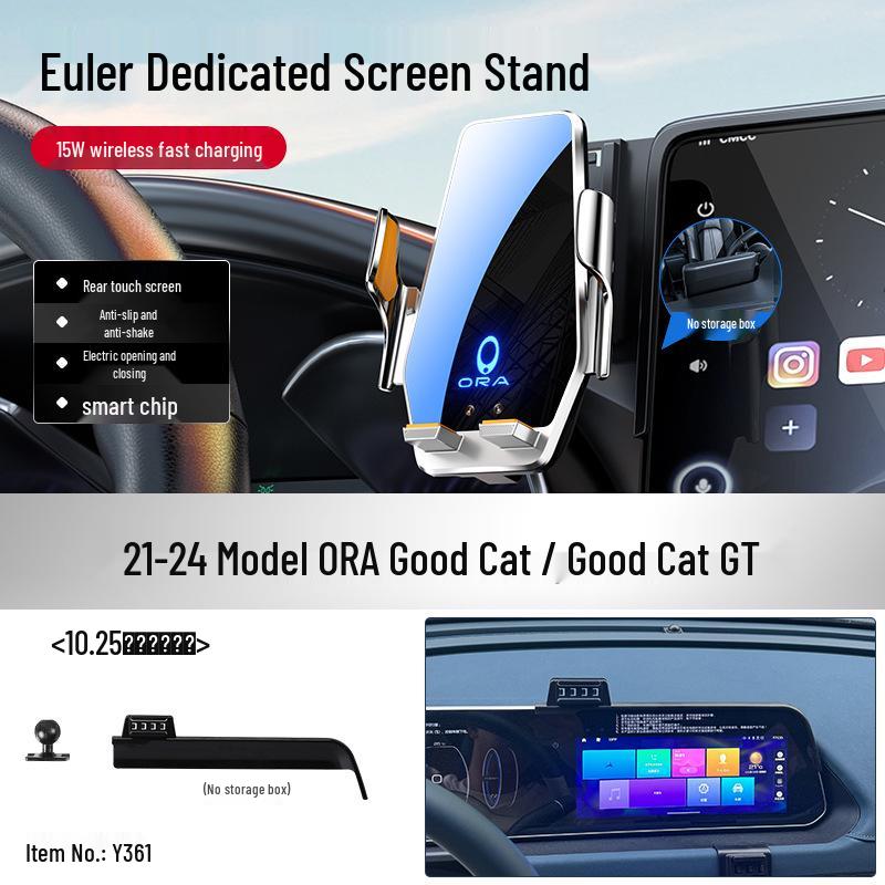 Ora Lightning Cat Mobile Phone Car Holder - Car Navigation Accessories for Interior.