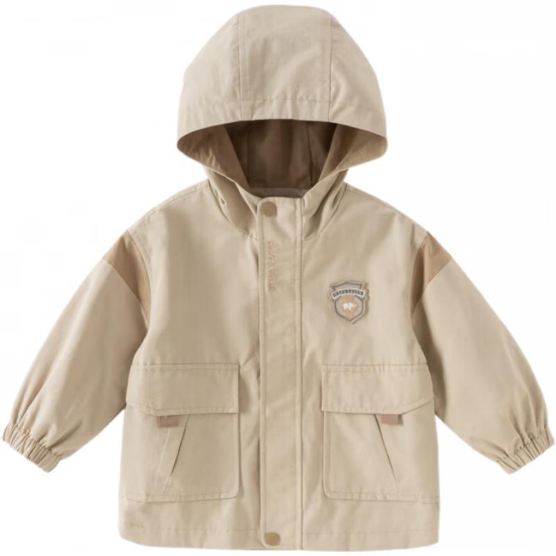 

DAVE & BELLA Boys Spring Casual Hooded Woven Jacket 110cm